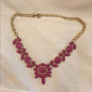 J. Crew Geometric Gem Necklace